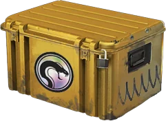 Премиальный CS2 кейс Recoil в золотой зоне TheKeyDrop