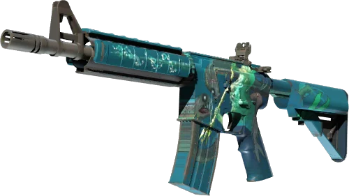 Скин винтовки M4A4 Poseidon для CS2